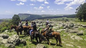 Horse Riders enjoying the escarpment view