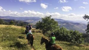 Horse Riding along the escarpment